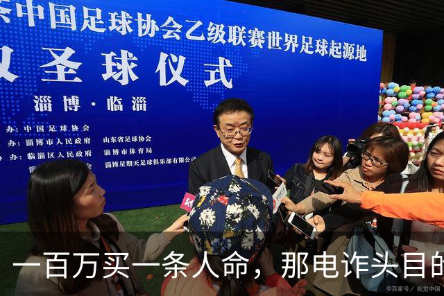 一百万买一条人命，那电诈头目的钱都能制造一场南京大屠杀了！